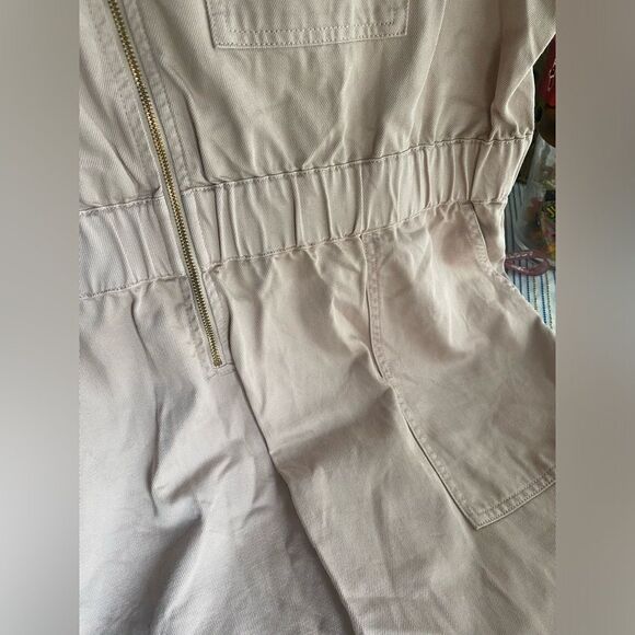 J crew Nude denim dress with zipper and pockets size 20 - Picture 8 of 16